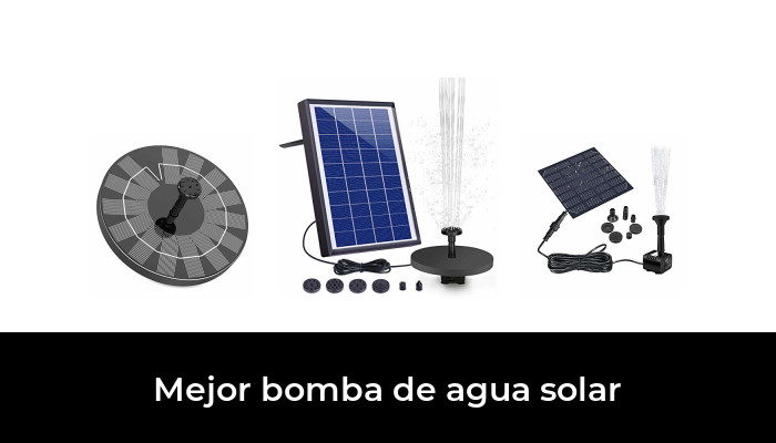 42 Mejor bomba de agua solar en 2022: Después de 37 horas de investigación
