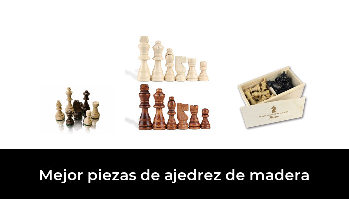 45 Mejor piezas de ajedrez de madera en 2022: Después de 70 horas de investigación