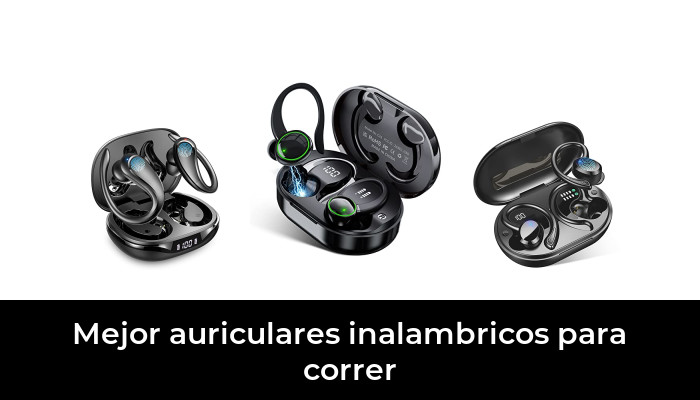  Auriculares deportivos inalámbricos con orejas abiertas,  Bluetooth 5.0, impermeables, a prueba de sudor, con micrófono, para  deportes, correr, conducir, ciclismo, senderismo, uso en interiores y  exteriores : Electrónica